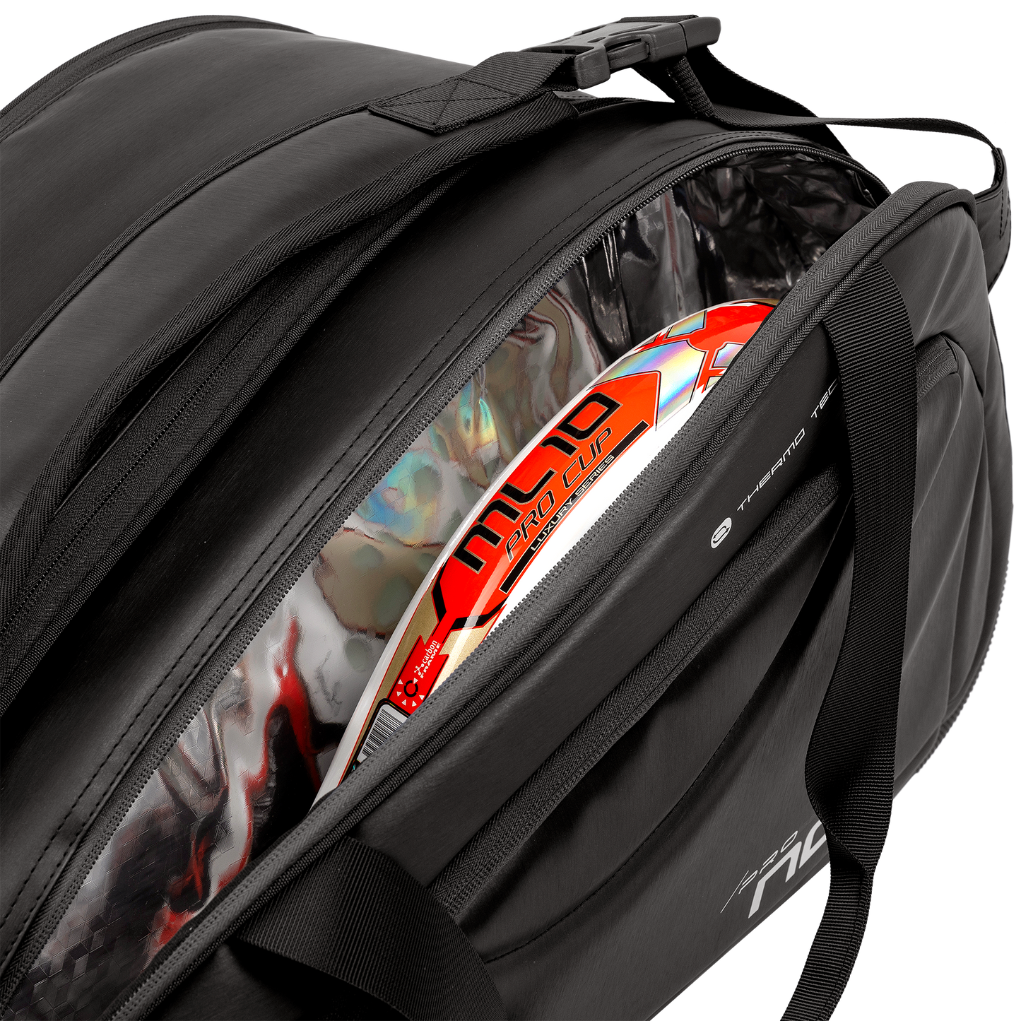 Nox Pro Series Black Padel Bag – Premium Storage & Performance Design