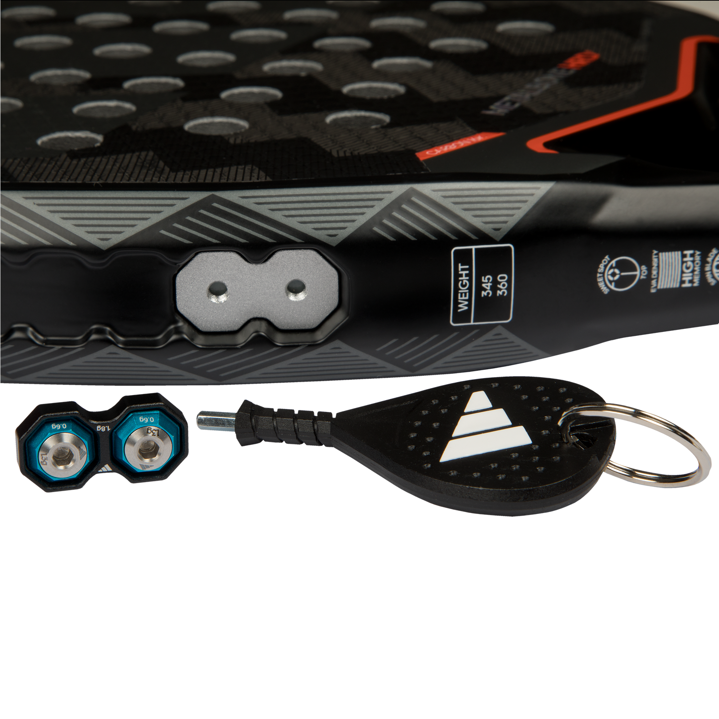 2025 Adidas Metalbone HRD+ 3.4 Padel Racket – Hardcore Power. Pro-Level Control.