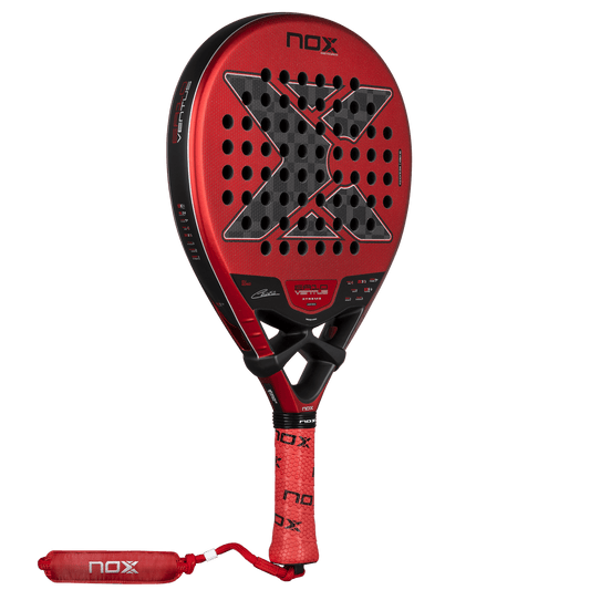 NOX EA10 Ventus Hybrid 12K Xtrem 2026 padel racket – angled view