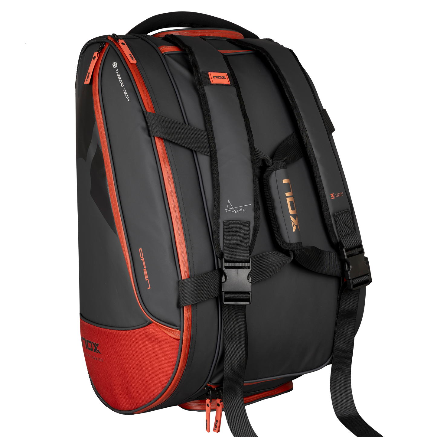 2025 Nox Open Series Black/Red L Bag – Premium Storage & Performance Design