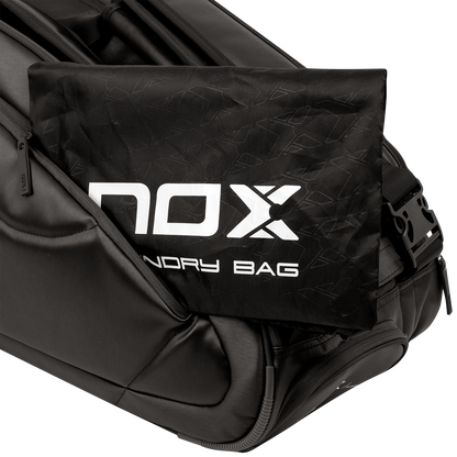 Nox Pro Series Black Padel Bag – Premium Storage & Performance Design
