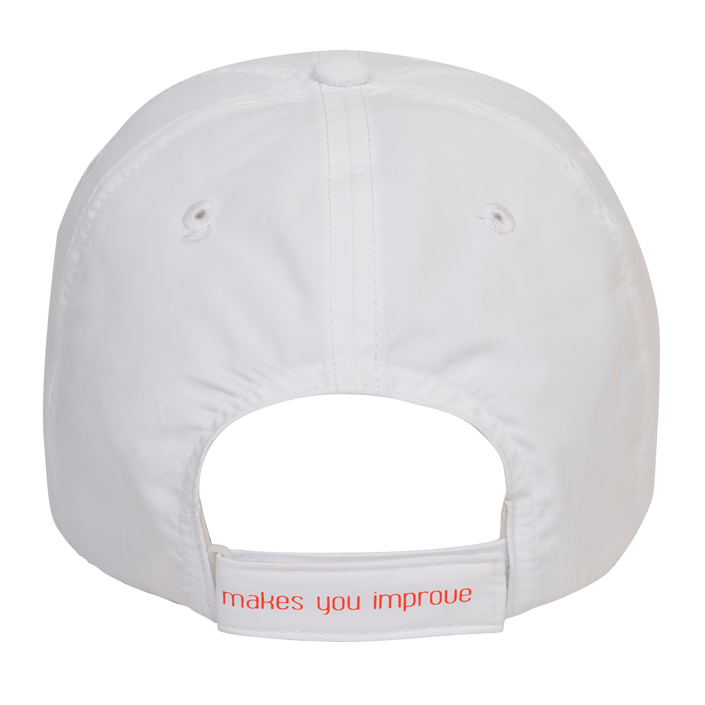 2024 Nox White/Orange Cap – Stylish Comfort for Every Player