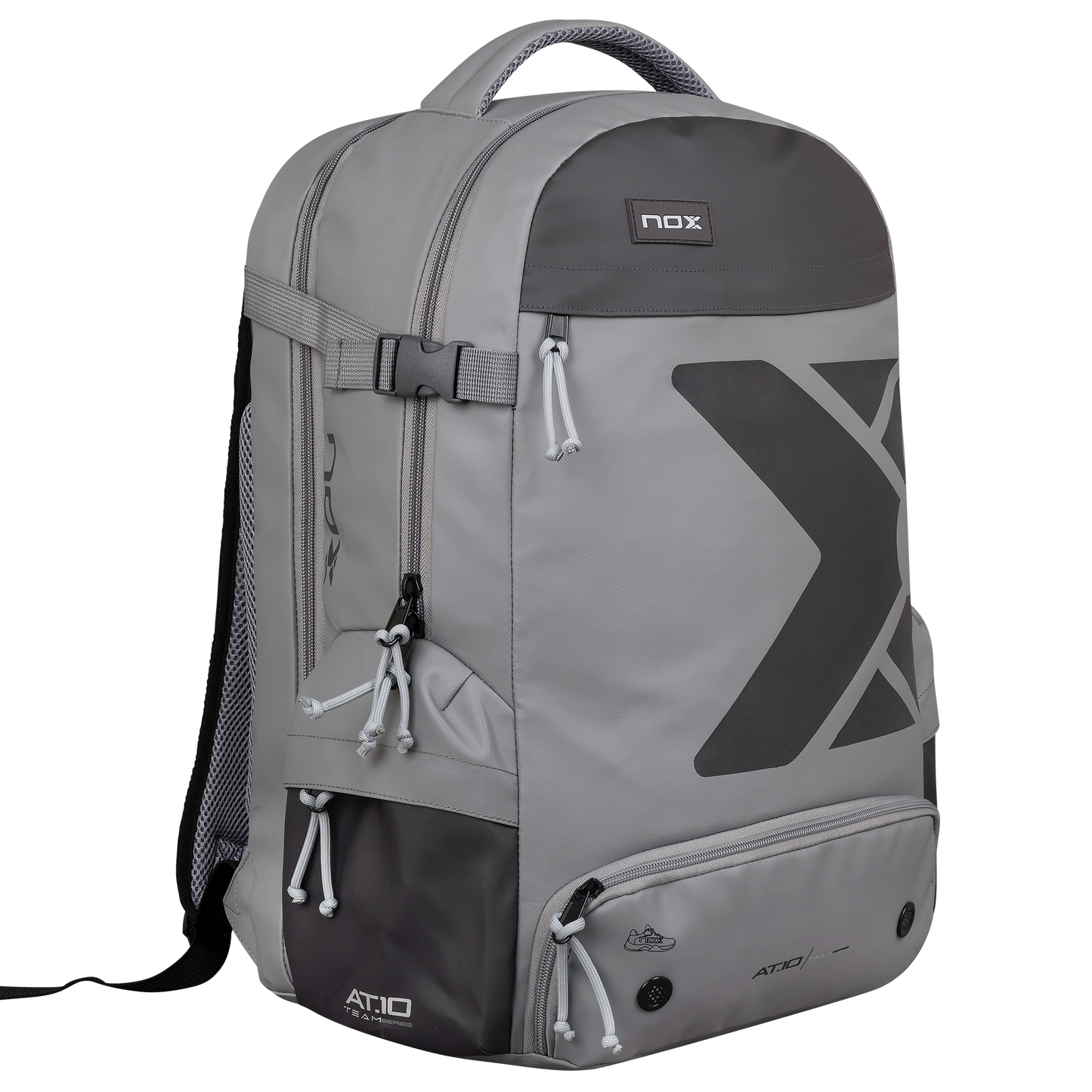 2025 Nox AT10 Grey/Black Backpack – Ultimate Comfort & Functionality