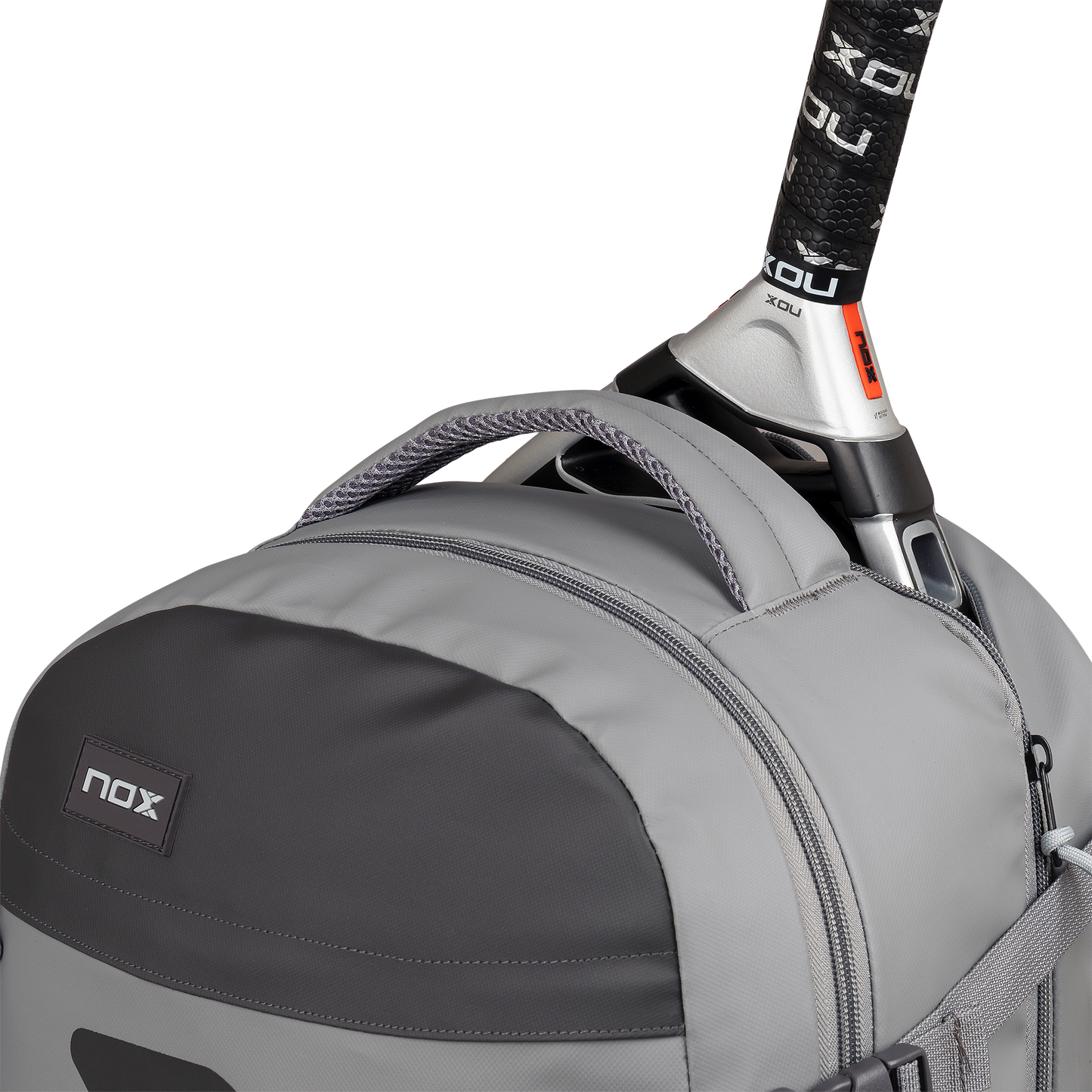 2025 Nox AT10 Grey/Black Backpack – Ultimate Comfort & Functionality