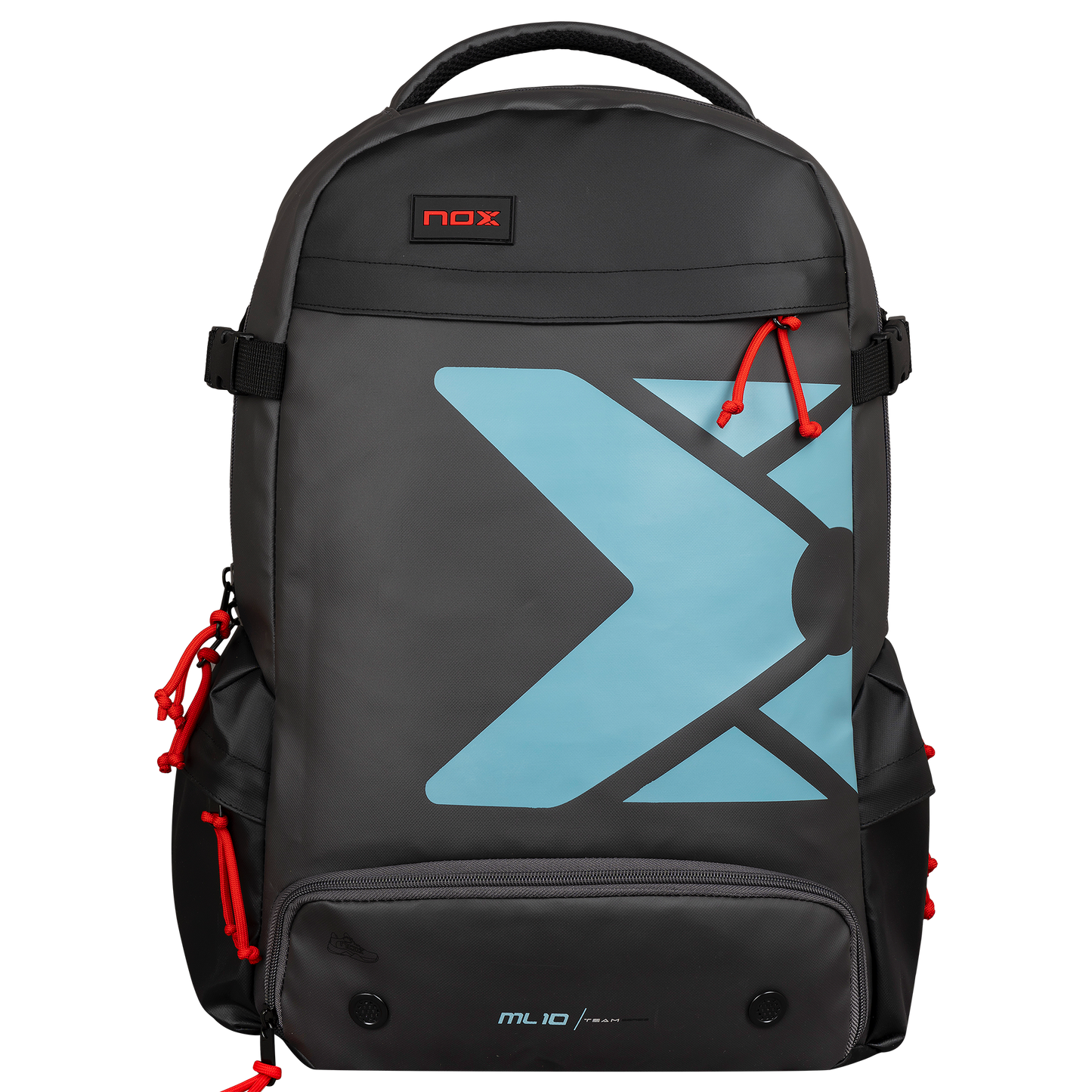 2025 Nox ML10 Black/Red Backpack – Power, Style & Functionality