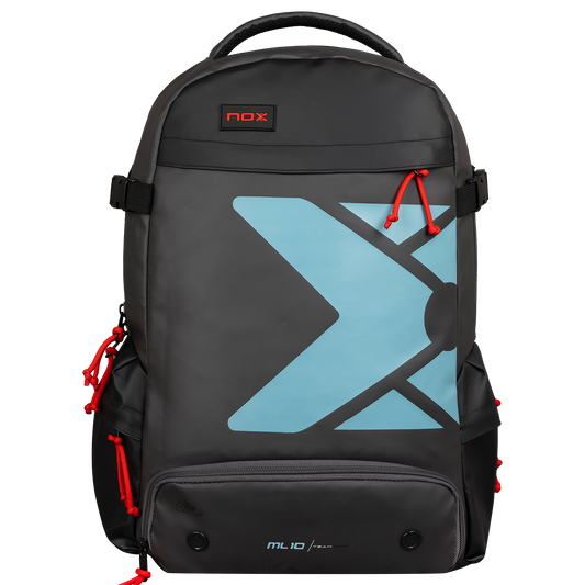 2025 Nox ML10 Black/Red Backpack – Power, Style & Functionality