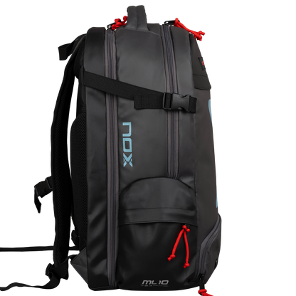 2025 Nox ML10 Black/Red Backpack – Power, Style & Functionality