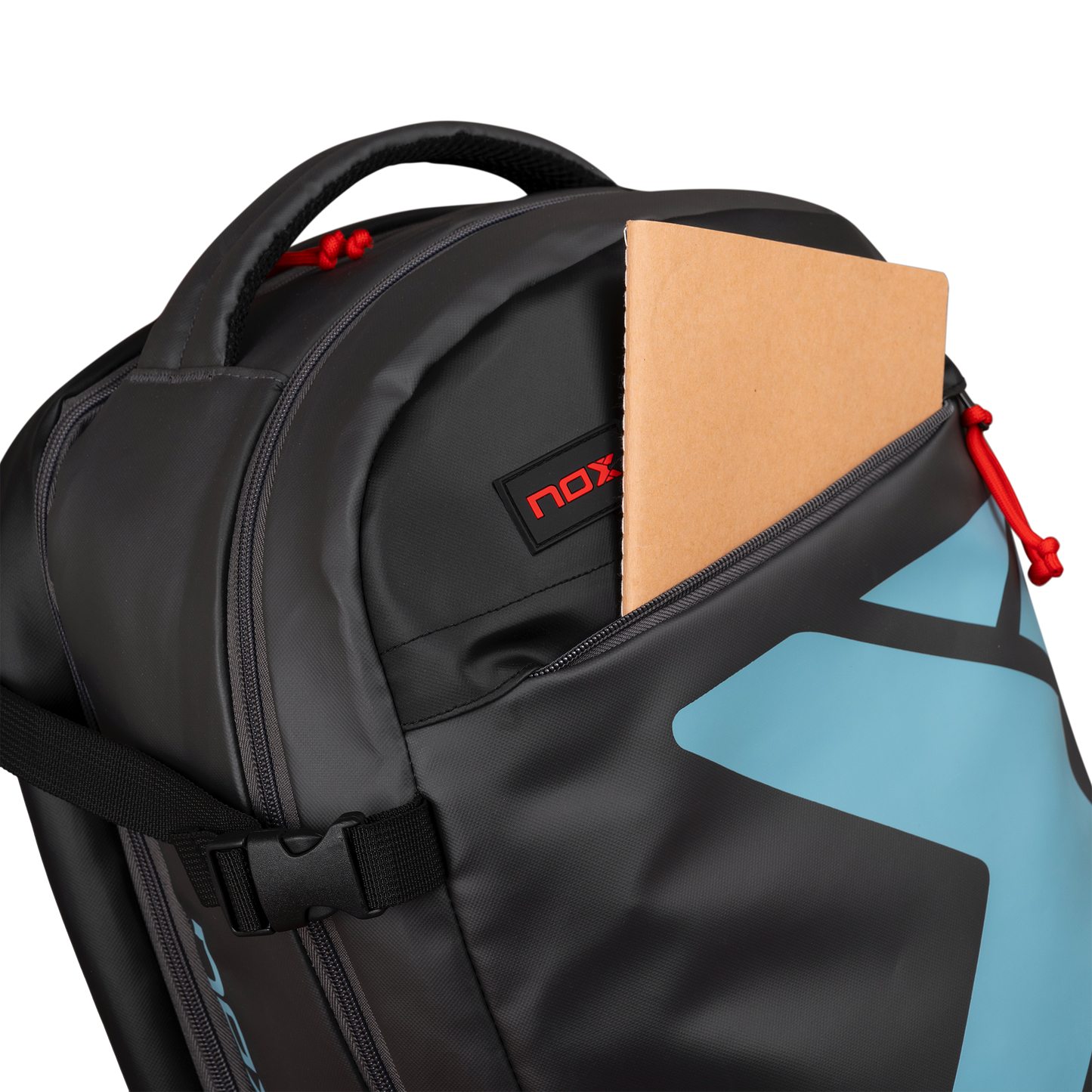 2025 Nox ML10 Black/Red Backpack – Power, Style & Functionality