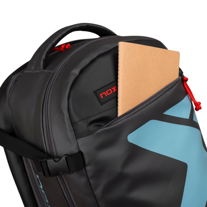 2025 Nox ML10 Black/Red Backpack – Power, Style & Functionality
