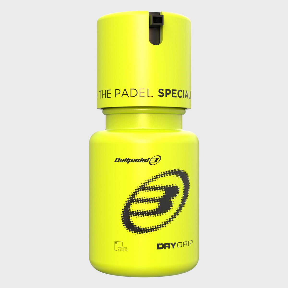 Bullpadel Dry Grip gel bottle – front