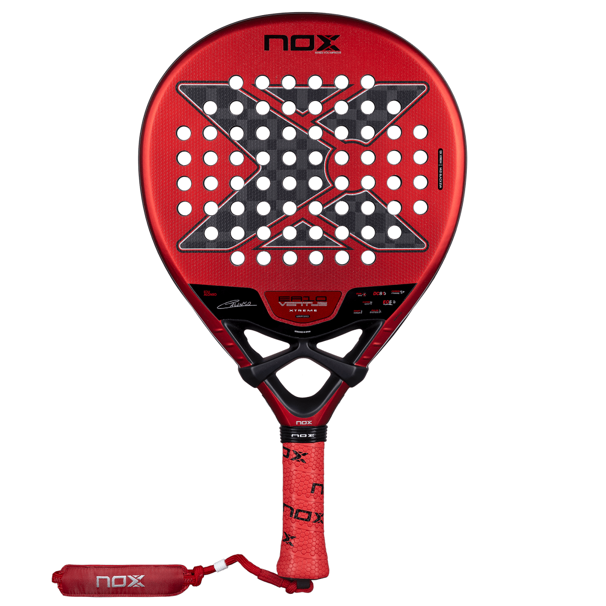 NOX EA10 Ventus Hybrid 12K Xtrem 2026 padel racket – front view