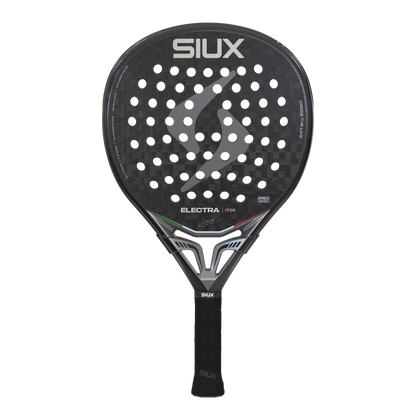 Siux Electra Pro IT26 2026 padel racket – front view (black)