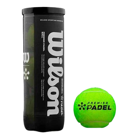 Wilson Premier Padel Balls Tube – Official Ball of Premier Padel